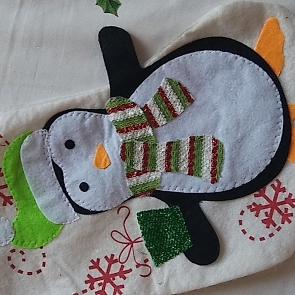 Penguin Christmas Stocking - Picture 2 of 5